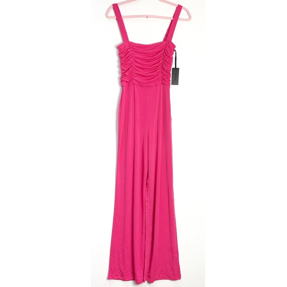 NWT h:ours Rayne Jumpsuit in Pink - Picture 3 of 8